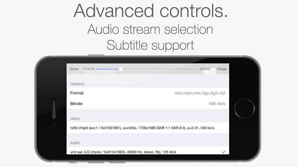 #4. vPlayer - Your personal Video Player (iOS) By: Elisa Valeria Distefano