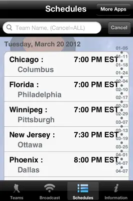 Game screenshot Hockey Radio & Schedules for Free apk