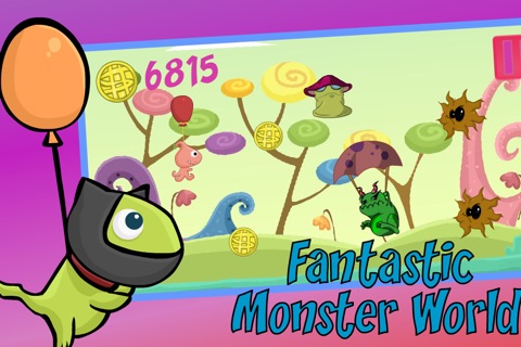 Cute Monsters Mania Dash - Tiny Balloon Heroes (Top Best Free Kids Games) screenshot 3