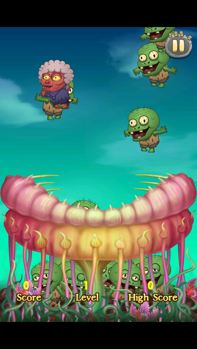 Zombies Fall 2 : Hungry Temple Plant Edition的使用截图[2]