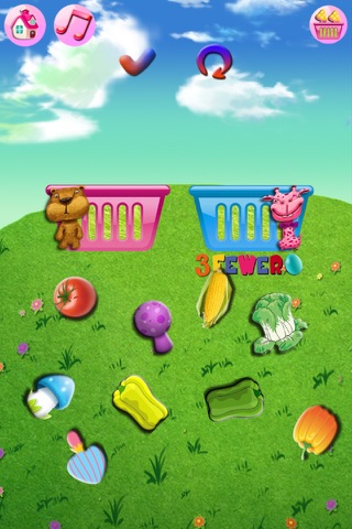 Bear And Deer:More And Less-Count, Comparative Figures :Kids Math Game screenshot 4