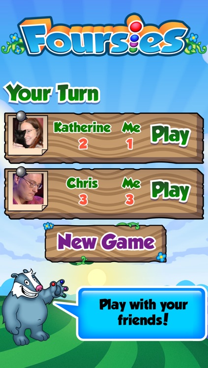 Foursies - 4 in a Row with a Twist! screenshot-4