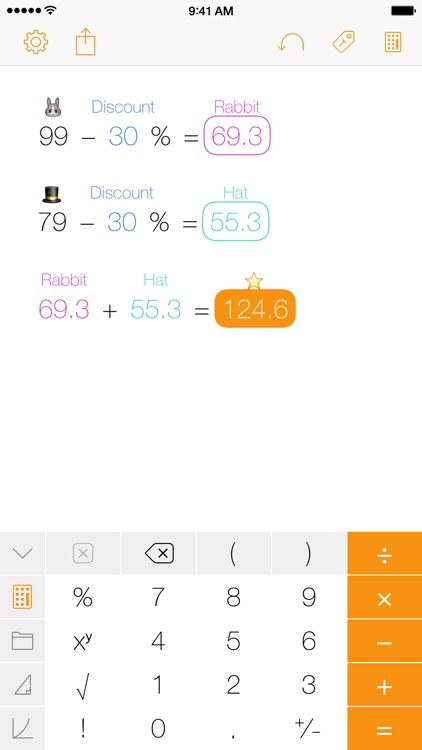 Tydlig - Calculator Reimagined screenshot-0