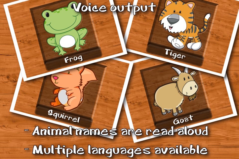 Animal Learning Puzzle for Toddlers and Kids screenshot 2