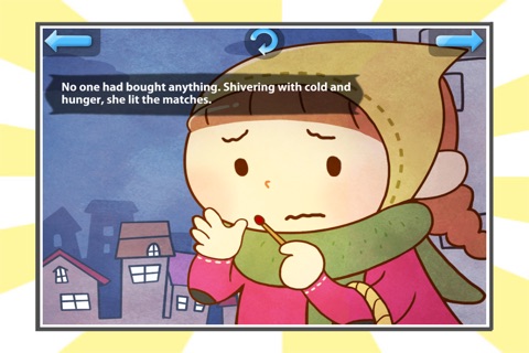 Abs : Kids English FairyTale - The Little Match Girl screenshot 3