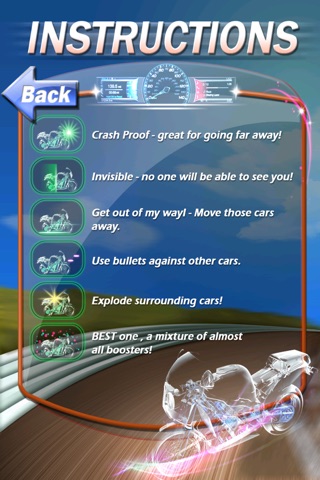 Motorcycle Fury! Race Track Highway Racing Game FREE screenshot 2