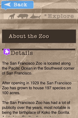 Zoo Explorer - San Francisco screenshot 4