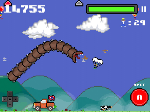 Screenshot #5 pour Super Mega Worm