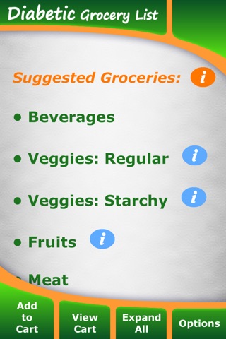 Health Grocery Lists screenshot 2