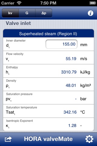 valveMate screenshot 3