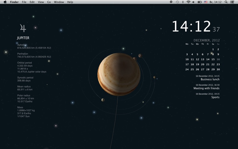 Screenshot #3 pour Planets -- Live Wallpaper