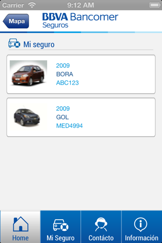 AutoAlerta BBVA Bancomer versión iPhone screenshot 3