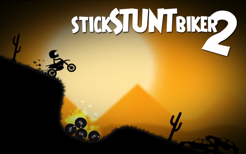 stick stunt biker 2 iphone screenshot 1