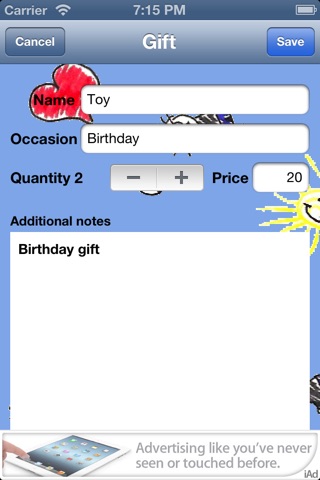 Children’s List Free screenshot 3