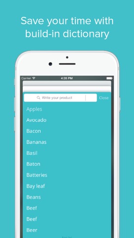 WhaToBuy – your grocery Shopping List Freeのおすすめ画像1