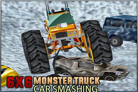 6X6 Monster Truck Car Smashing screenshot 3