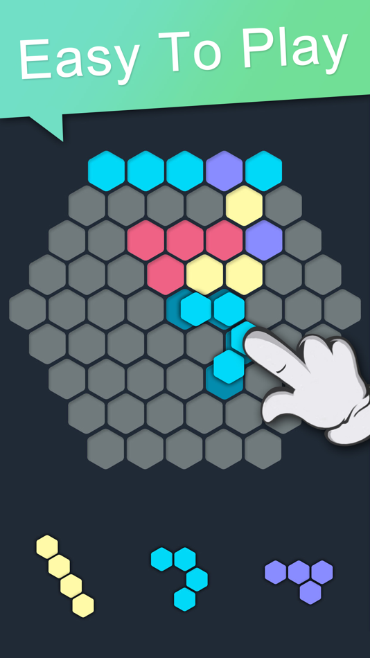 #1. Hex Block Fit: Hexagon Puzzle (iOS) 由: 恒坤 曹