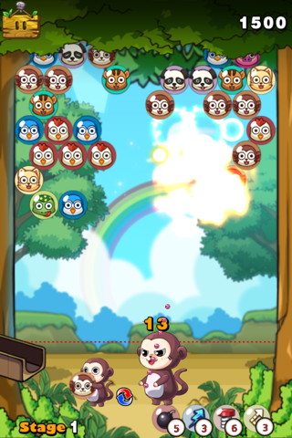 Bubble Shooter 2: Animal screenshot 4