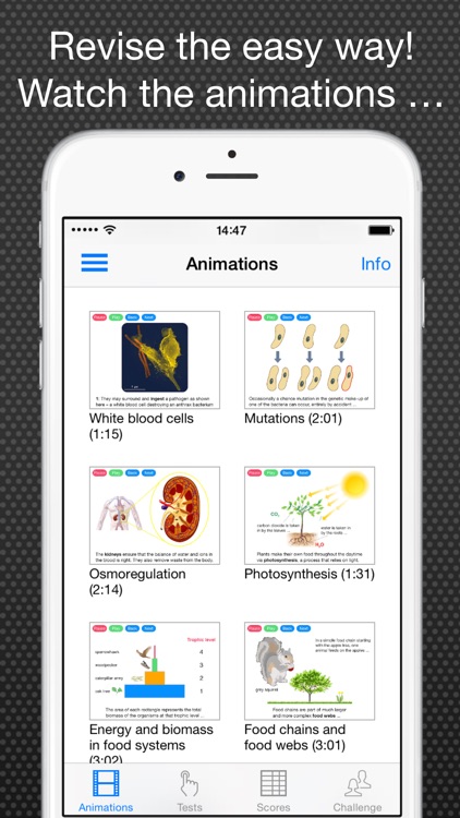 OCR GCSE Science Watch and Test Lite