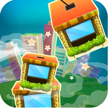 Tower Craft Free - De Beste Leuke toren te bouwen Games voor jongens, meisjes en jonge geitjes - een Cool Funny 3D Free Games - sky bouw Natuurkunde, stapelen App