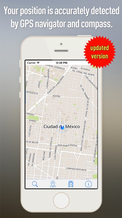 Offline Map Mexico City - Guide, Attractions and Transports