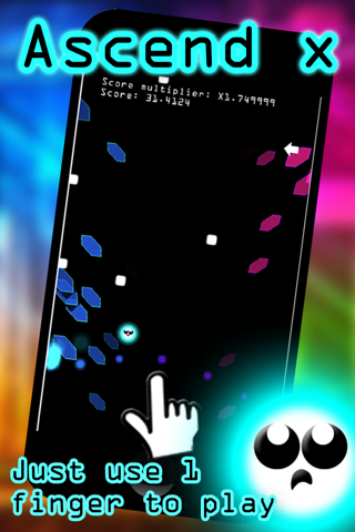 Ascend X : Glow Bubble Jump - by Cobalt Play Games screenshot 2