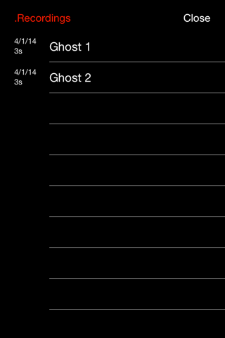 Ghost Recorder screenshot 3