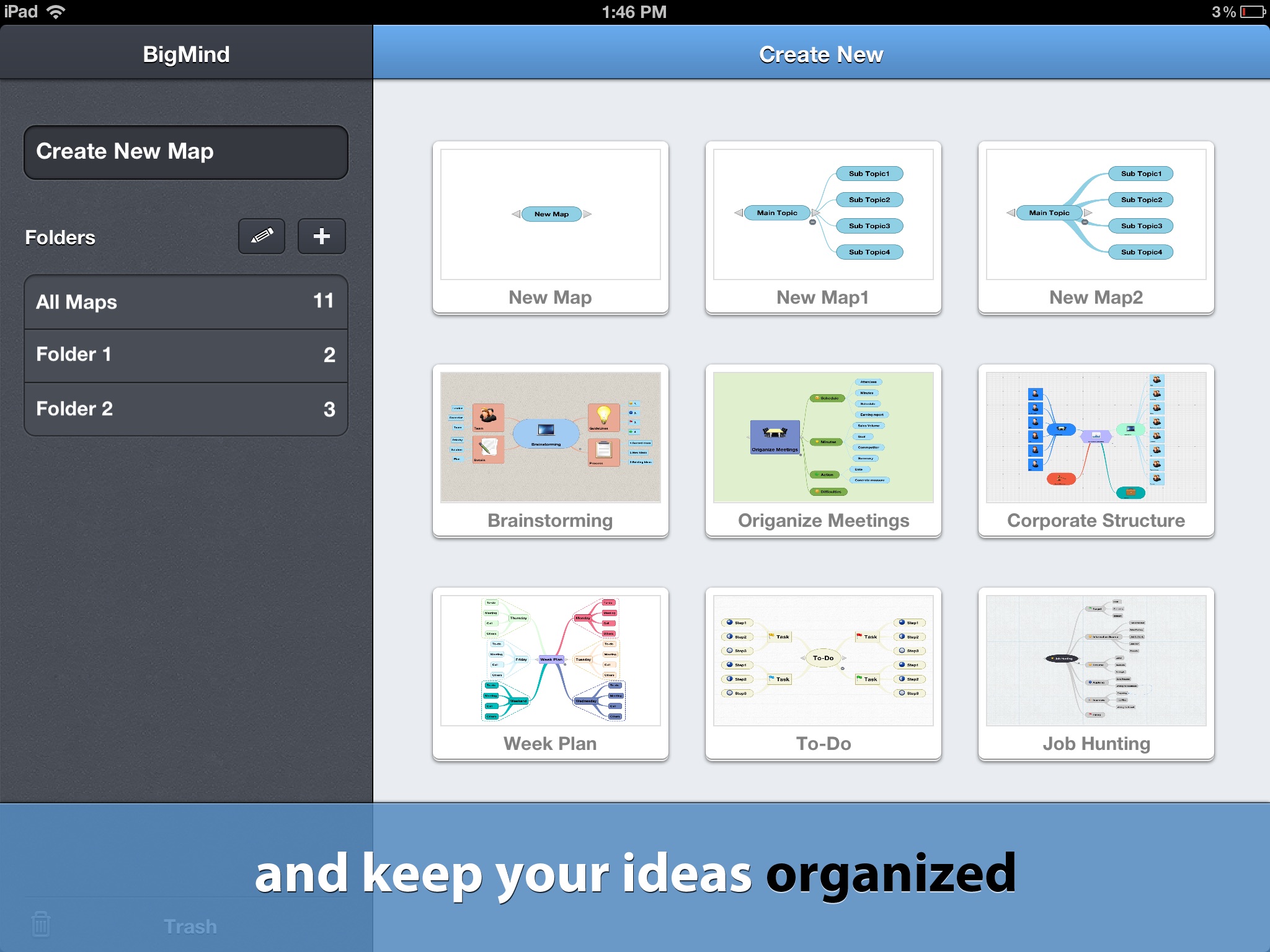 BigMind - Mind Mapping screenshot 3