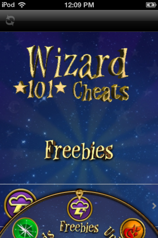 Cheats Wizard 101 screenshot 3