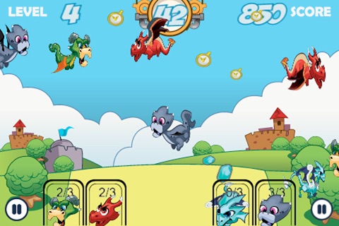 Flying Dragon - A High Velocity Lair Defense Game screenshot 2