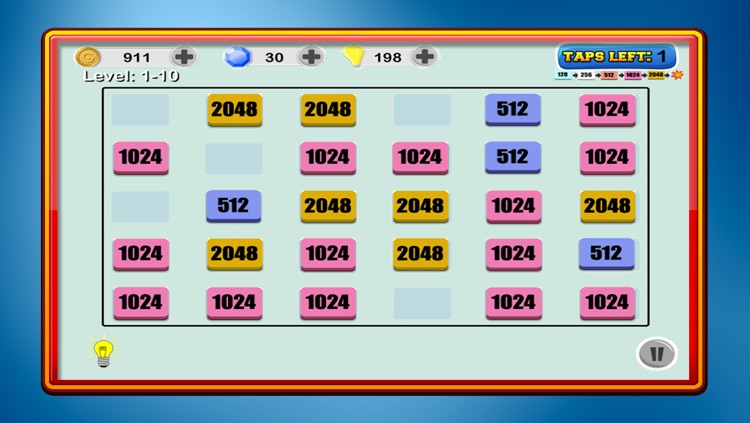 2048 > 1024 > 512 > 256 > 128