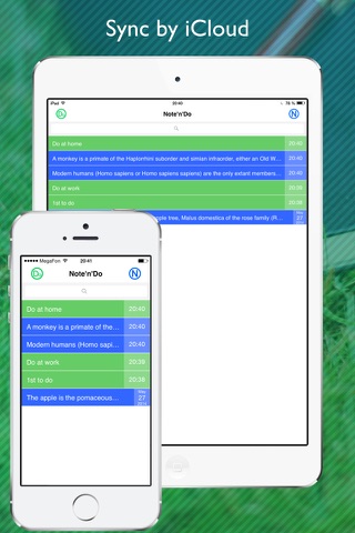 Note & Do Premium - creating and editing two notes with to-do lists at the same time on one screen screenshot 4