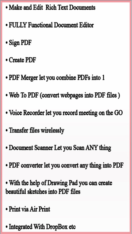 Writer To go - Document Writer for iPhone and iPad