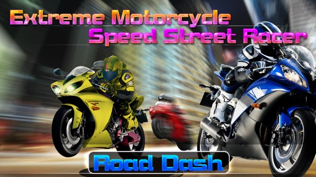 An Extreme Motorcycle Speed Street Racer