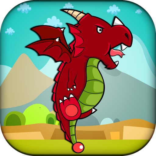 Flying Monster Dragon Flapper - Sword Escaping Game Challenge icon