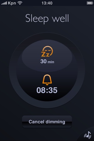 Wake-up Light - Philips screenshot 3