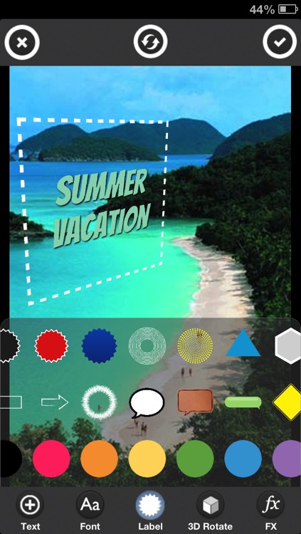 TypoPic - Text 3D Rotation