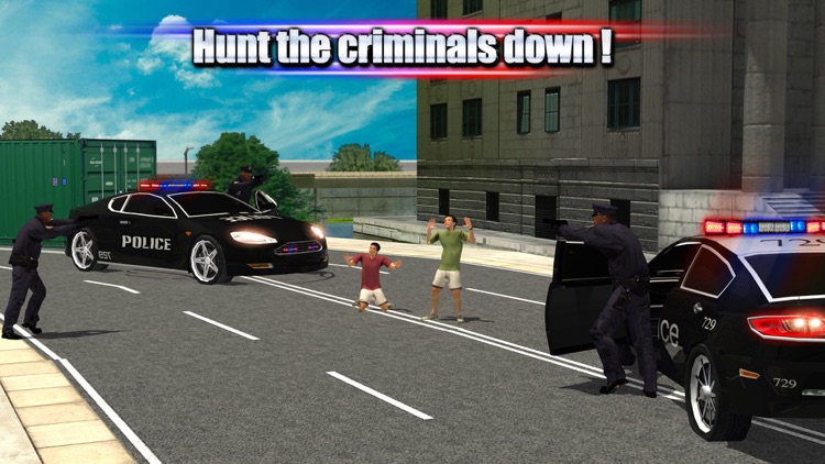 Crime Town Police Car Driver screenshot-3