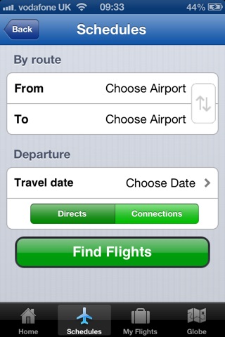 Ethiopian Flights Timetable screenshot 2