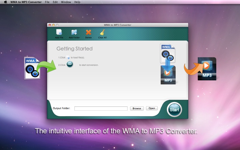 Screenshot #1 pour WMA to MP3 Converter