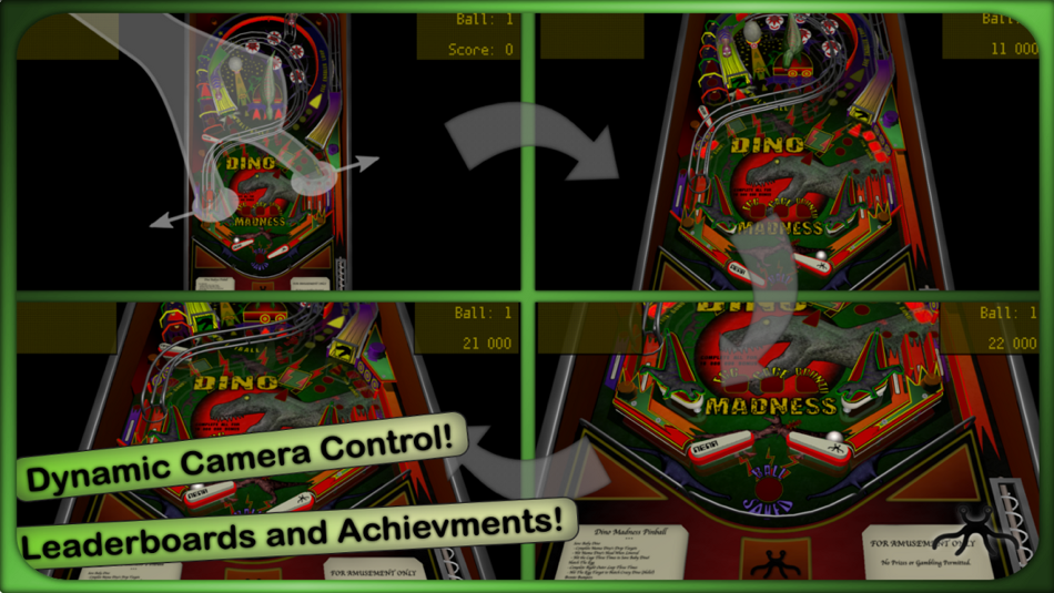 #4. Dino Madness Pinball Lite (iOS) 由: Nena Innovation AB