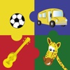 Preschool Puzzles ( Educational learning games for preschool , toddlers and kindergarten kids to learn music instruments, animals, vehicles, shapes and sports )