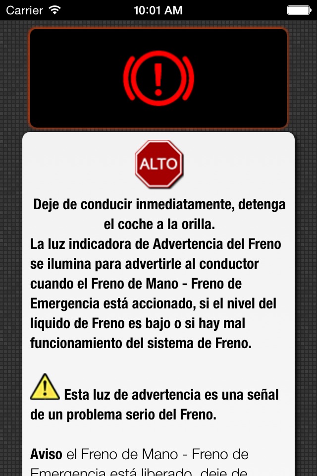 App para Mini Cooper luces de advertencia y problemas de Mini Coopers screenshot 3