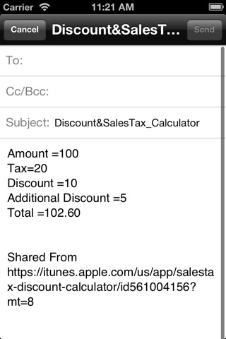 SalesTax & Discount Calculator screenshot 4