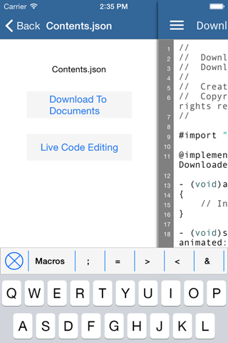 iCode: Professional Code Editor screenshot 4