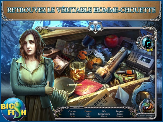 Screenshot #5 pour Mystery Trackers: Horreur à Nightsville HD - Objets cachés, mystères, puzzles, réflexion et aventure (Full)