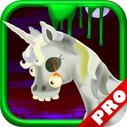 Unicorn Zombie Apocalypse PRO - A FREE Zombie Game! icon