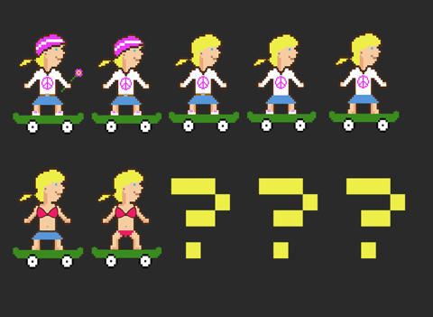 Screenshot #6 pour Naked Skater : Chick Edition