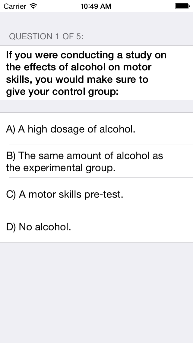 Screenshot #3 pour LPC Exam Lite (Free Questions)