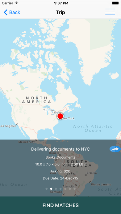 BuddyExpress™ - Social Shipping iPhone screenshot 5 - Travel app